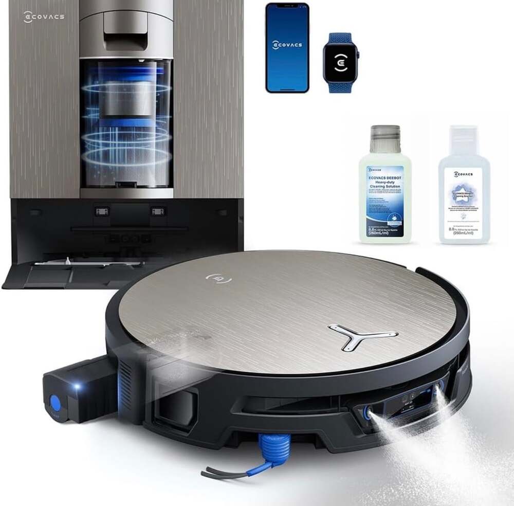 Ecovacs Deebot X12S Omnicyclone  Robot Vacuum And Mop with OZMO roller 3..0